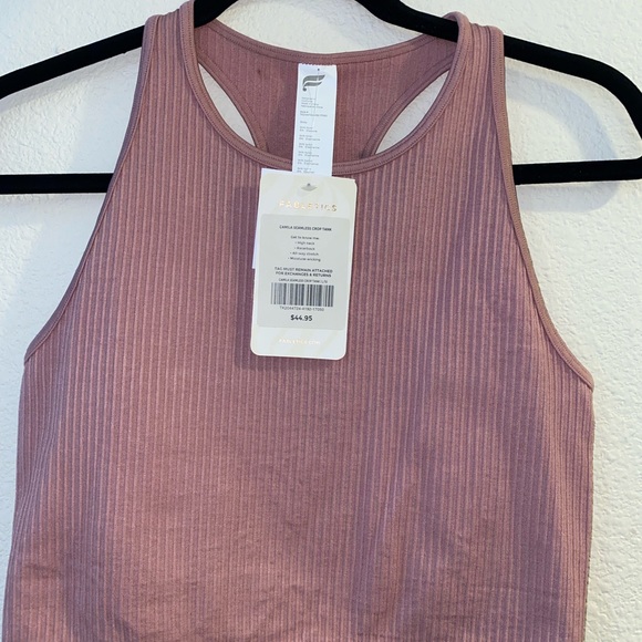 Fabletics seamless ribbed workout set! Top L pants M - Picture 5 of 6
